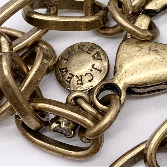 J. Crew Tan Brulee Yellow Crystal Necklace - Picture 11 of 11